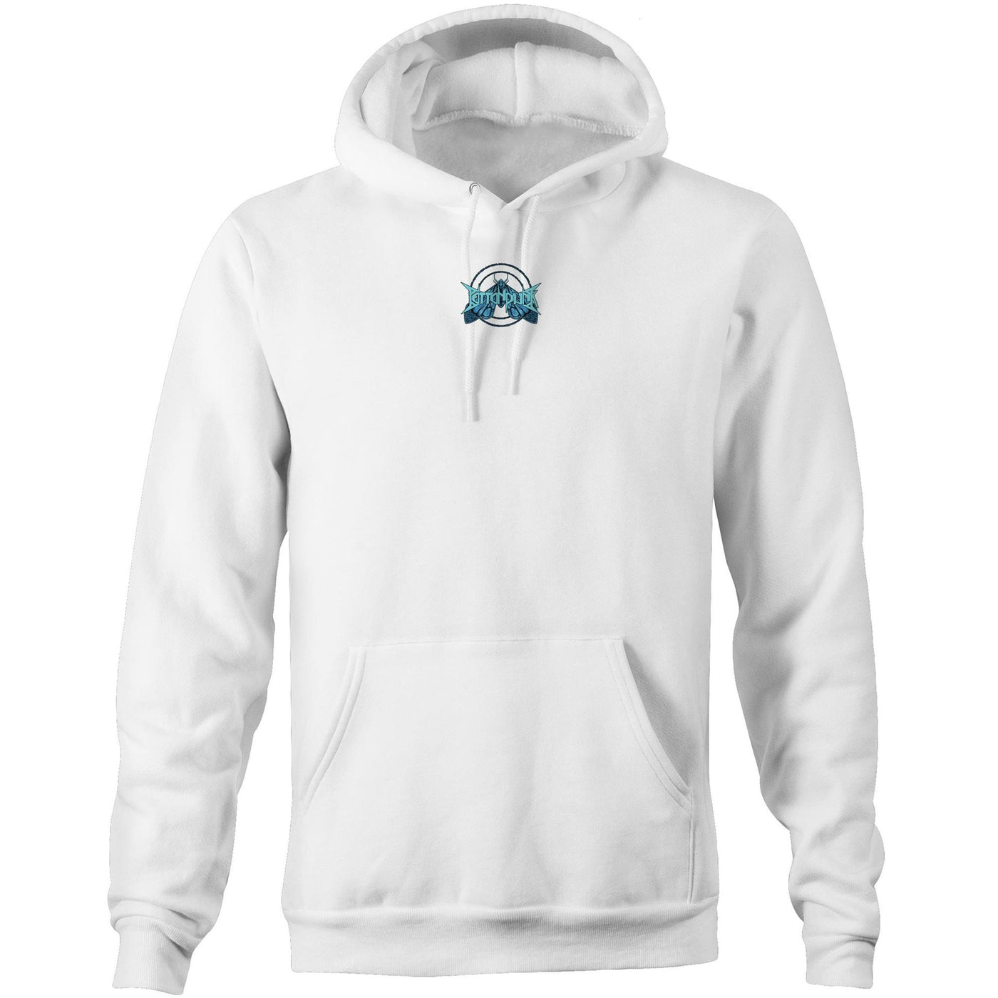 DEATHMOTH - Mens Pocket Hoodie - BACK PRINT