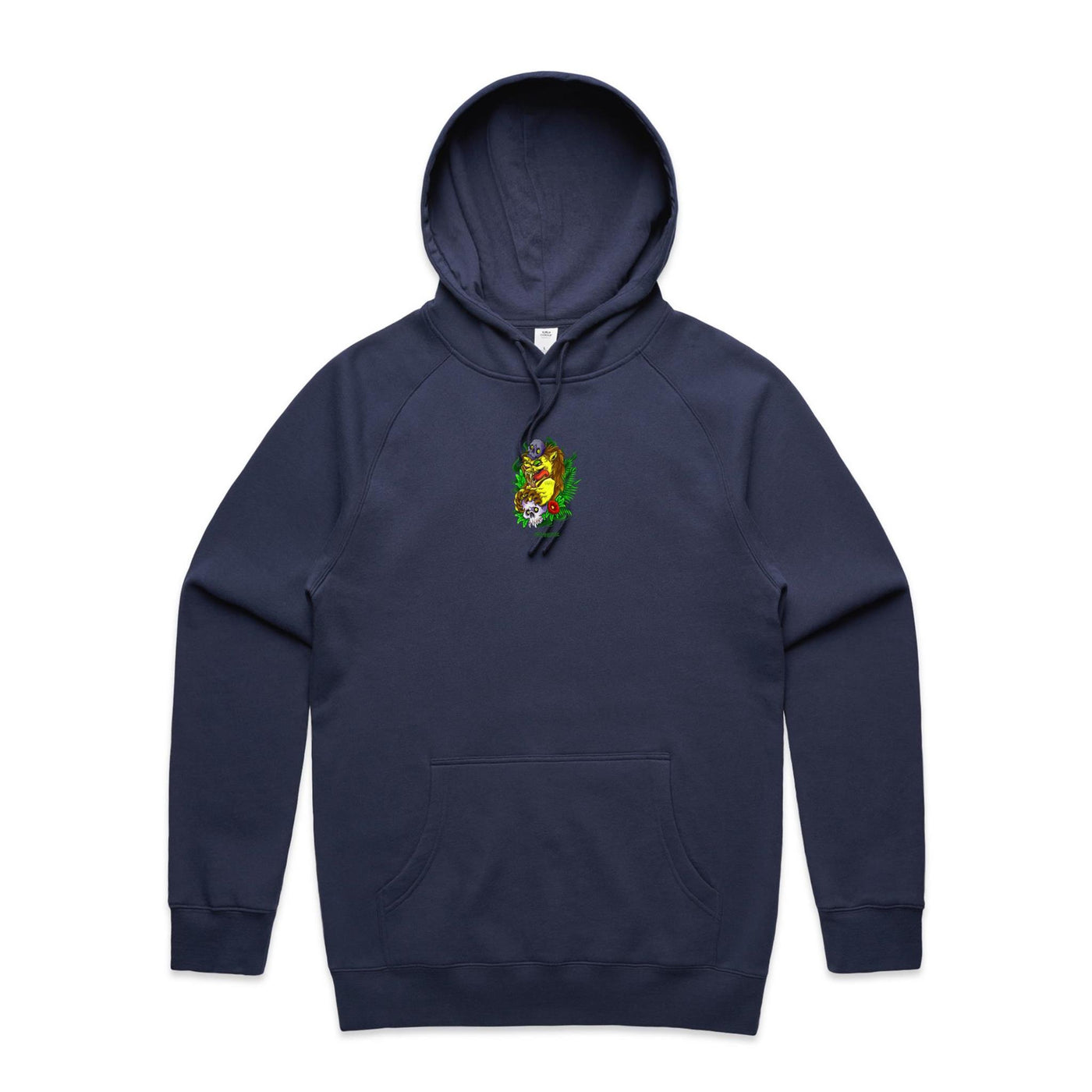 LION (R) - Mens Pocket Hoodie - BACK PRINT