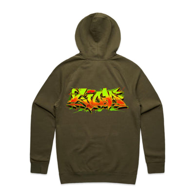 LION (R) - Mens Pocket Hoodie - BACK PRINT