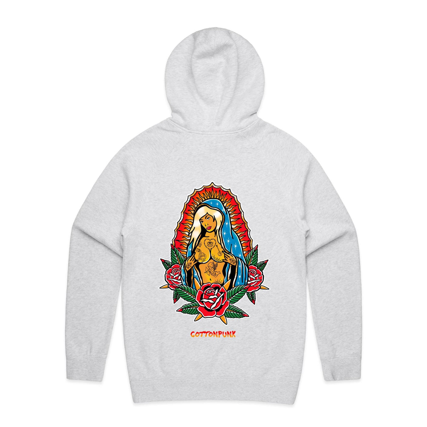 PRAY FOR BETTER TIMES - Mens Pocket Hoodie - BACK PRINT