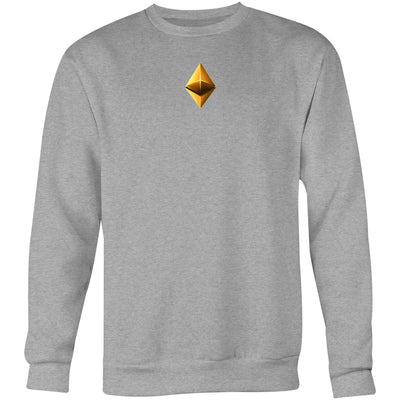 ETHEREUM II - Mens Sweatshirt - BACK PRINT