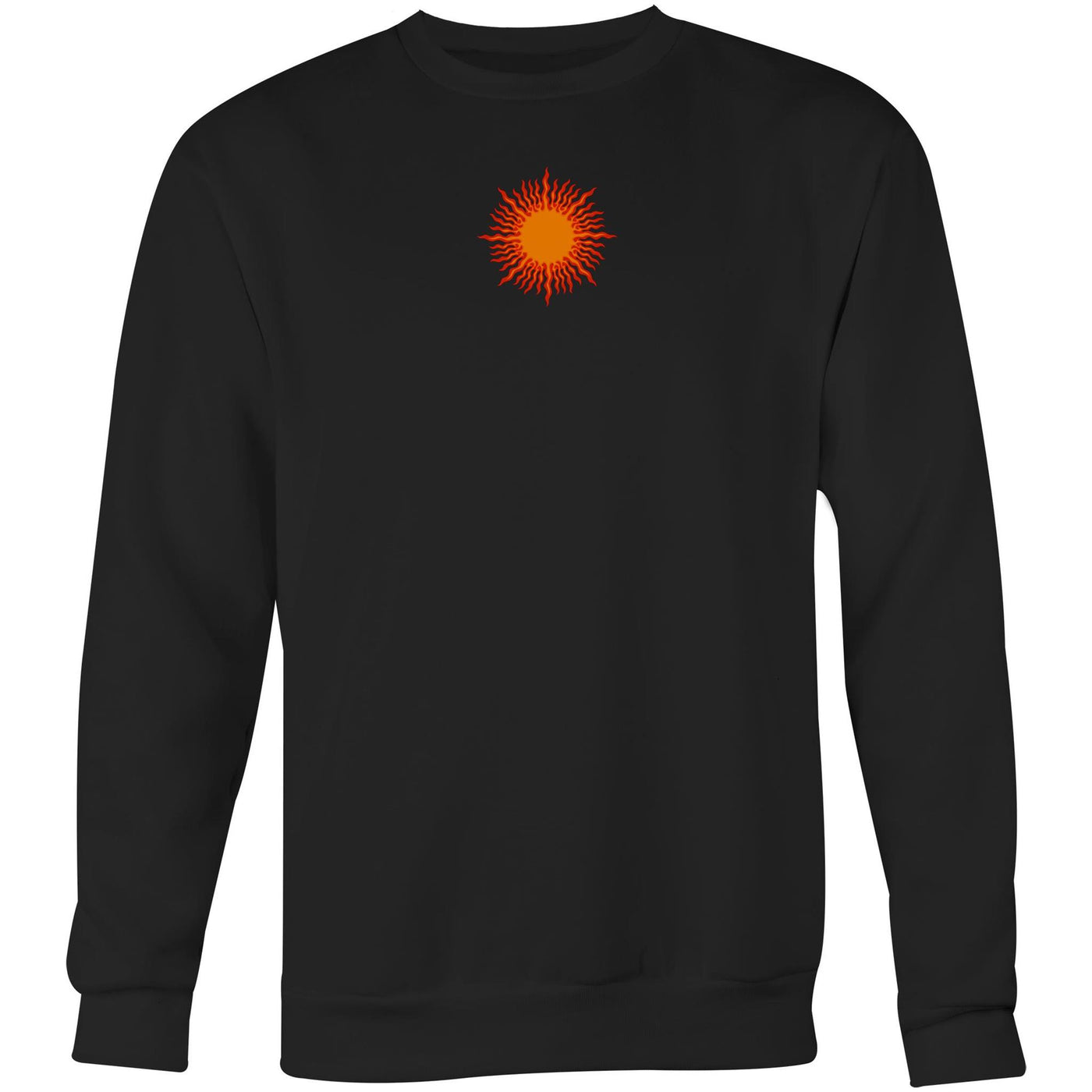 SUNSET VIBES (W) - Womens Sweatshirt - BACK PRINT