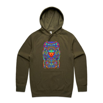 DEATH OF THE EGO - Mens Pocket Hoodie - FRONT PRINT