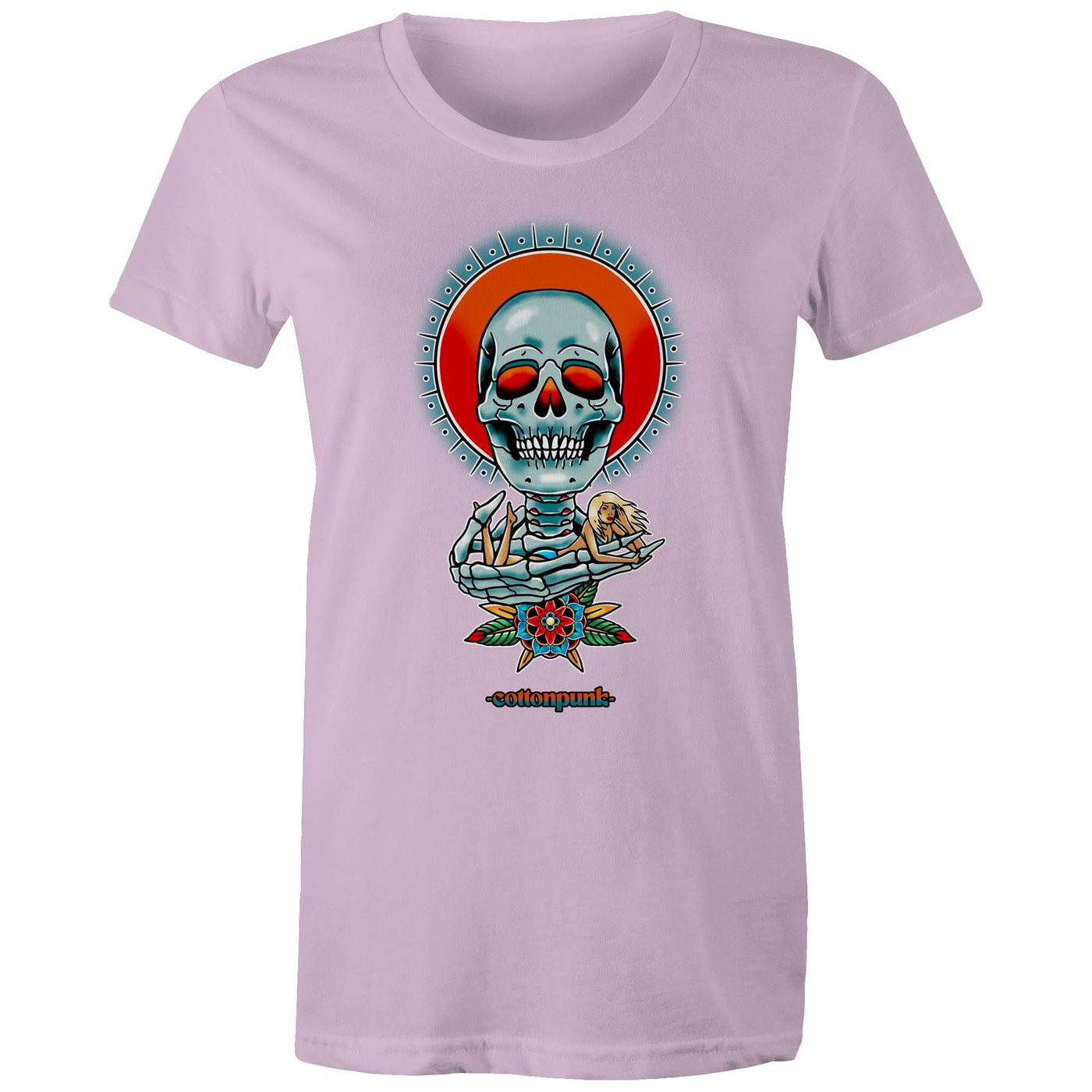 HAVE A NICE DEATH (W) - Womens T-Shirt - FRONT PRINT