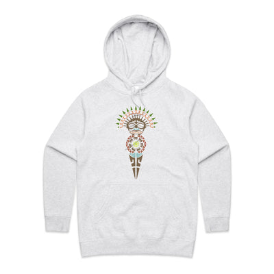 PAINKILLA (W) - Womens Pocket Hoodie - FRONT PRINT