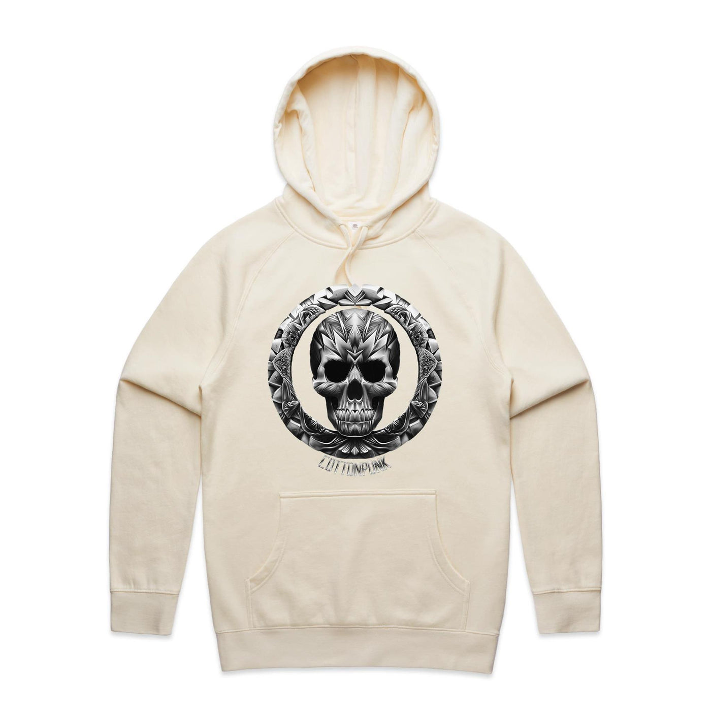 STONE COLD - Mens Pocket Hoodie - FRONT PRINT