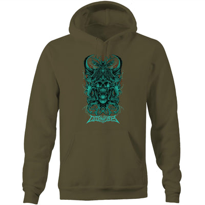 BLACK MAGIC II - Mens Pocket Hoodie - FRONT PRINT