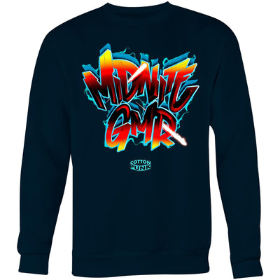 MIDNITE GMR - Mens Sweatshirt - FRONT PRINT