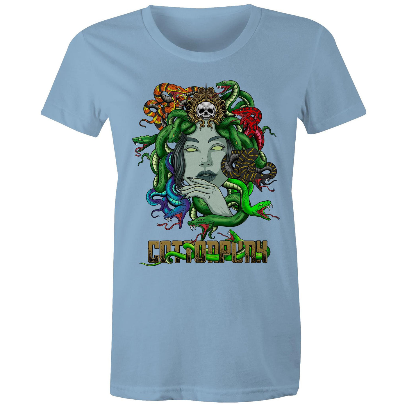 LOOK ME IN THE EYES (W) - Womens T-Shirt - FRONT PRINT