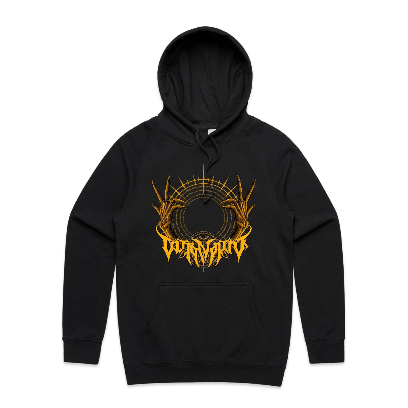 RISING IV - Mens Pocket Hoodie - FRONT PRINT