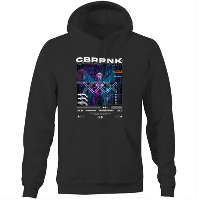 CBRPNK - Mens Pocket Hoodie - FRONT PRINT