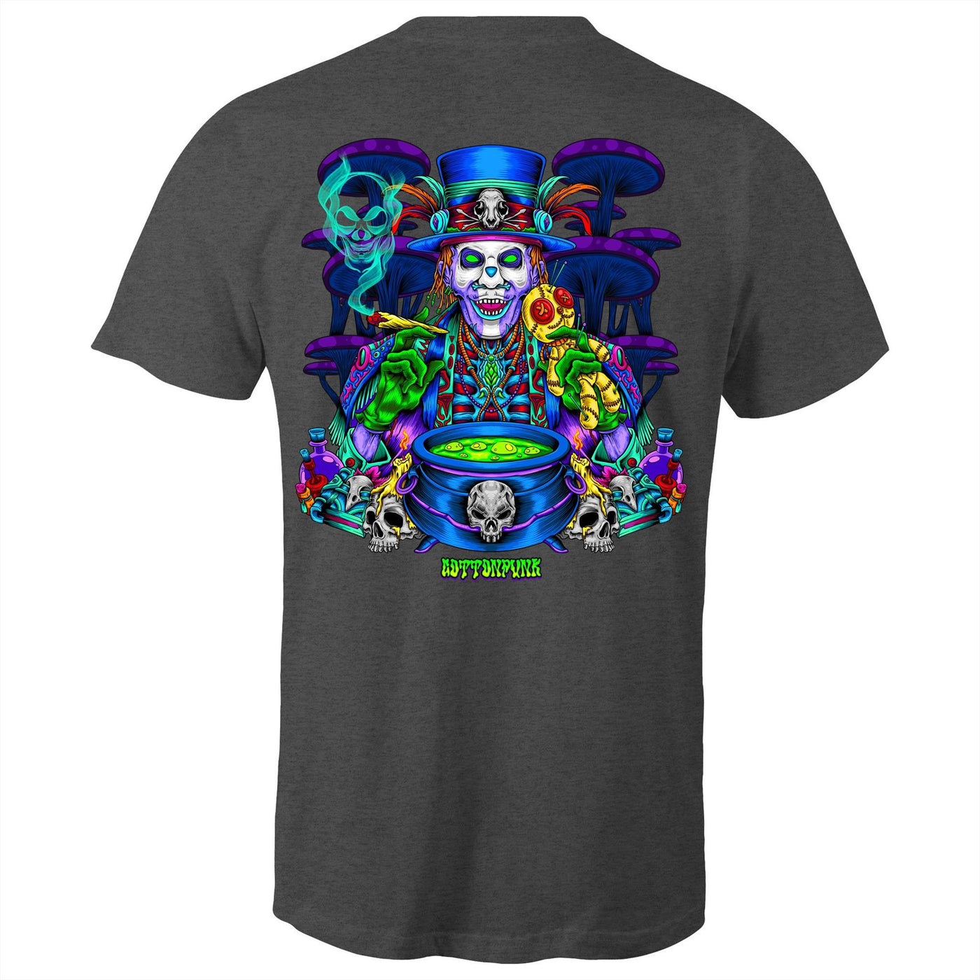 VOODOO MASTER - Mens T-Shirt - BACK PRINT