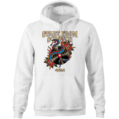 START FROM SCRATCH - Mens Pocket Hoodie - FRONT PRINT