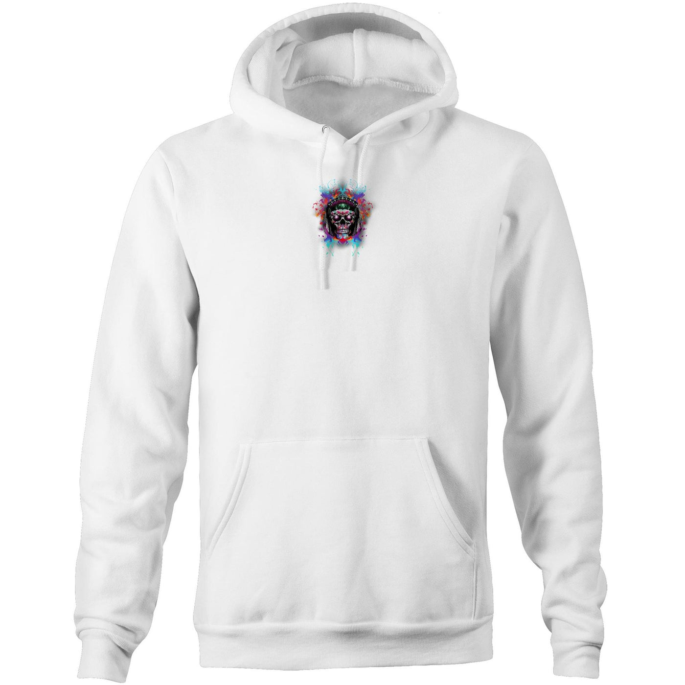 COTTONPUNK X HEAT - Mens Pocket Hoodie - BACK PRINT