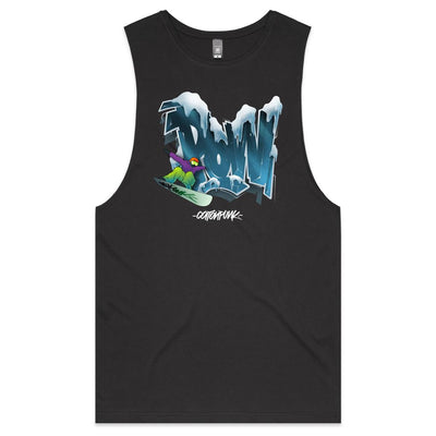 POW - Mens Sleeveless T-Shirt - FRONT PRINT