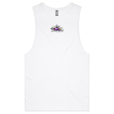 SK8 - Mens Sleeveless T-Shirt - BACK PRINT