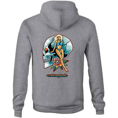 NEVER R.I.P - Mens Pocket Hoodie - BACK PRINT