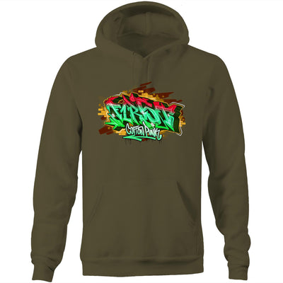 F1RST - Mens Pocket Hoodie - FRONT PRINT