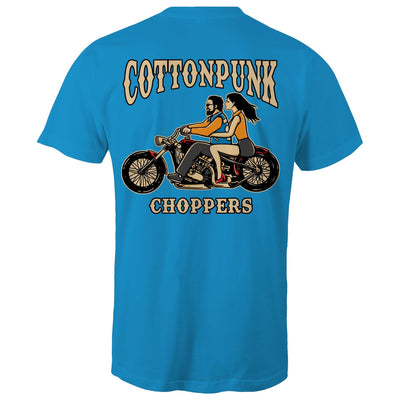 COTTONPUNK CHOPPERS - Mens T-Shirt - BACK PRINT