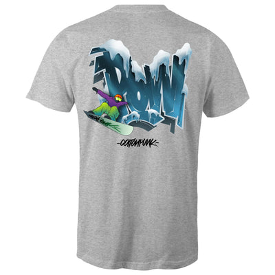 POW - Mens T-Shirt - BACK PRINT