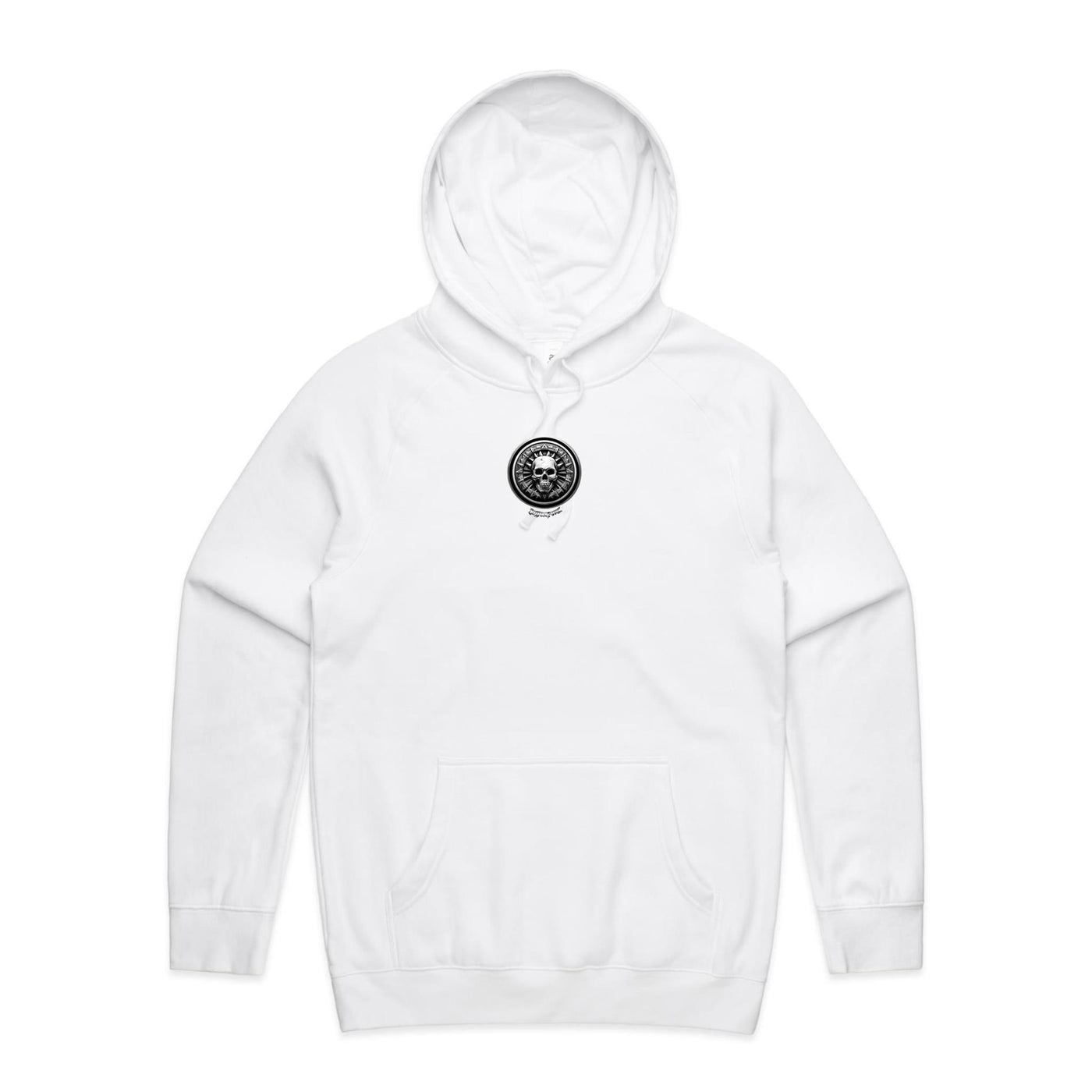 STONE COLD - Mens Pocket Hoodie - BACK PRINT