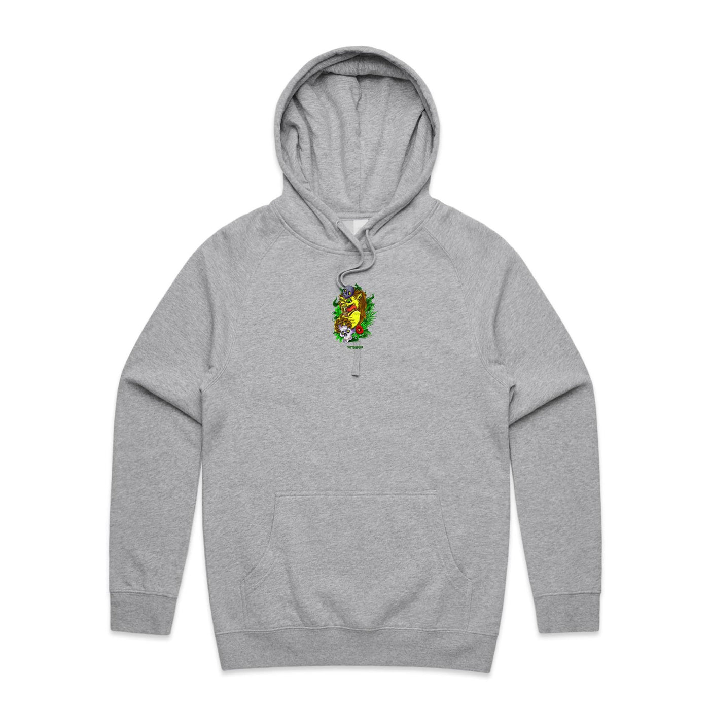 LION (R) - Mens Pocket Hoodie - BACK PRINT