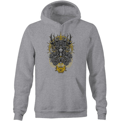 KEYMASTER - Mens Pocket Hoodie - FRONT PRINT