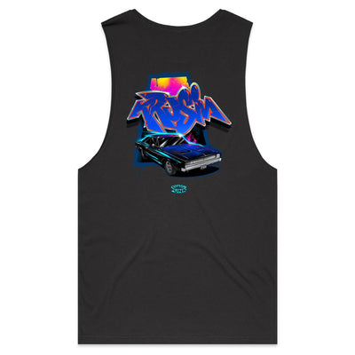 KRUSIN 2 - Mens Sleeveless T-Shirt - BACK PRINT