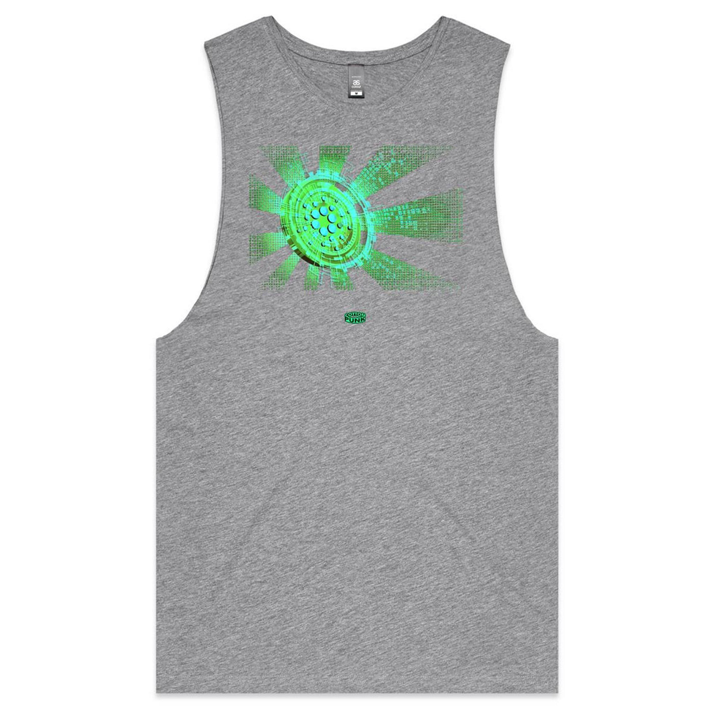 CARDANO III - Mens Sleeveless T-Shirt - FRONT PRINT