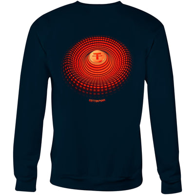 TETHER IV - Mens Sweatshirt - BACK PRINT