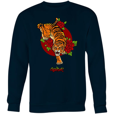 JUNGLE KING - Mens Sweatshirt - FRONT PRINT