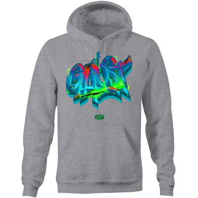 GHOST - Mens Pocket Hoodie - FRONT PRINT