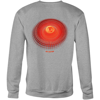 TETHER IV - Mens Sweatshirt - BACK PRINT