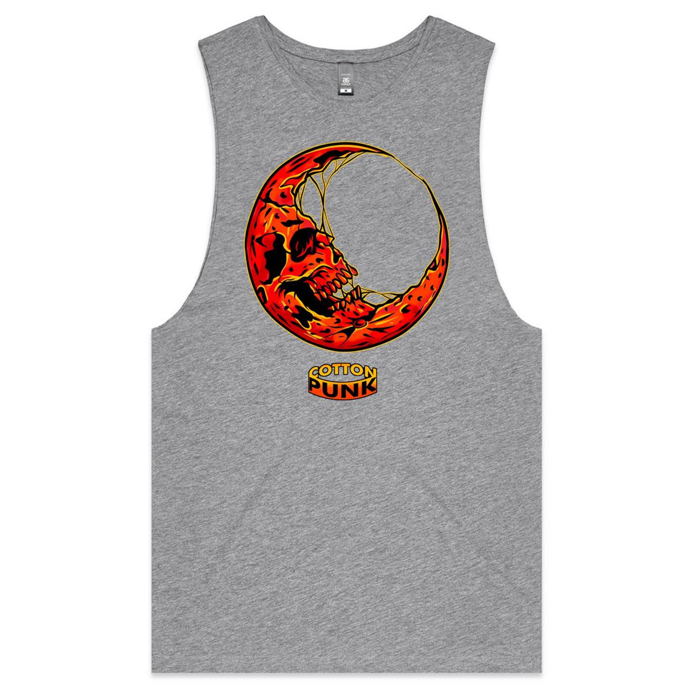 BLOOD MOON - Mens Sleeveless T-Shirt - FRONT PRINT