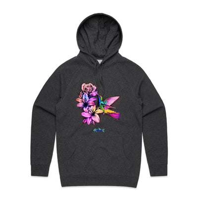 HUMMINGBIRD - Womens Pocket Hoodie - FRONT PRINT