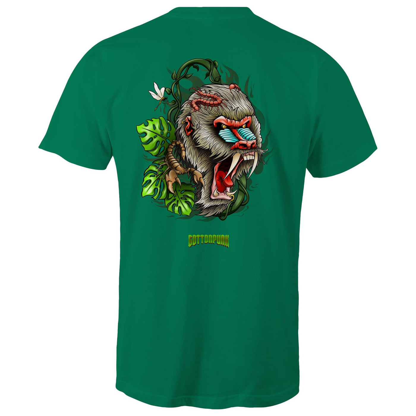 BABOON - Mens T-Shirt - BACK PRINT