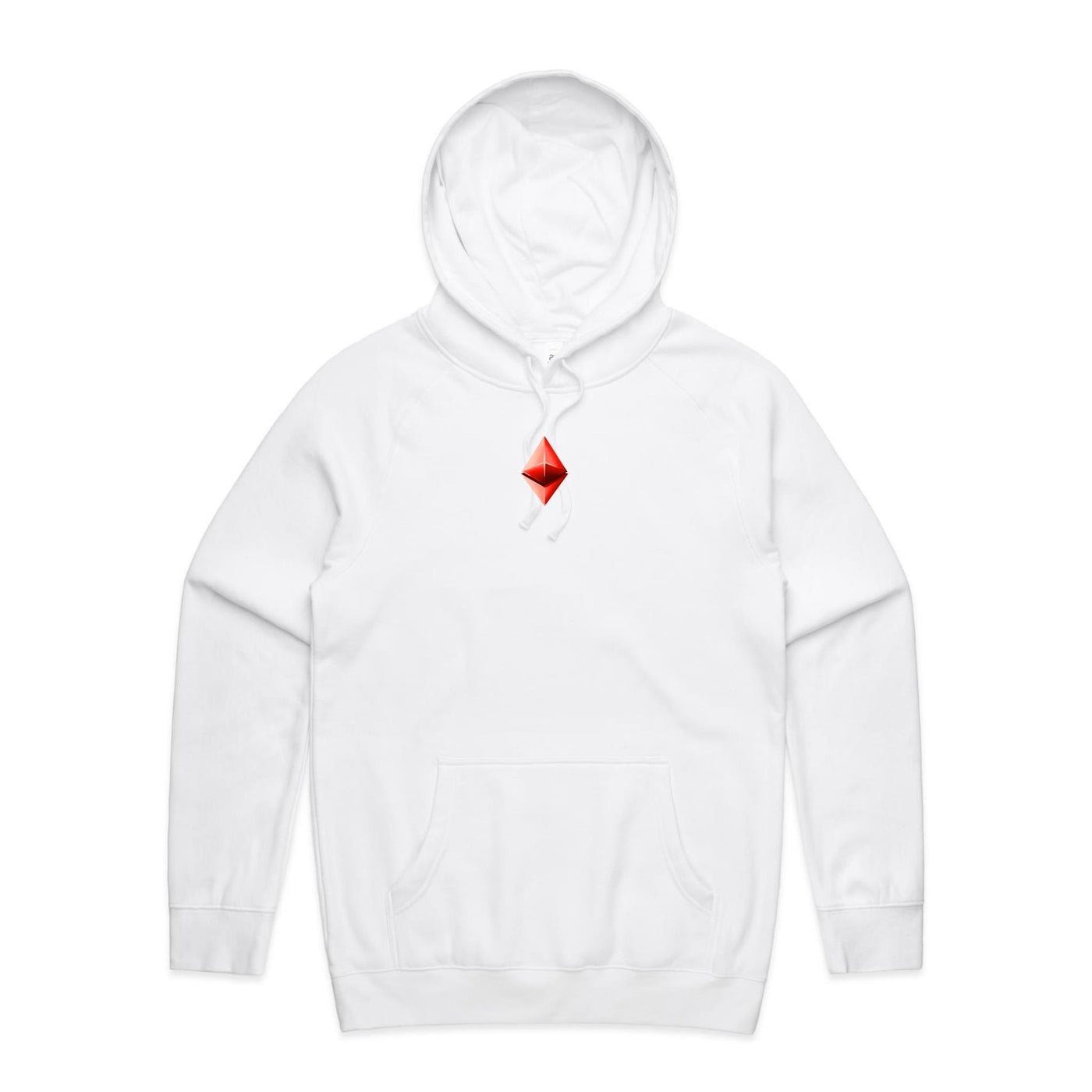 ETHEREUM IV - Mens Pocket Hoodie - BACK PRINT