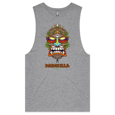 PAINKILLA - Mens Sleeveless T-Shirt - FRONT PRINT