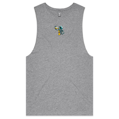 IS IT STILL HAPPY HOUR? - Mens Sleeveless T-Shirt - BACK PRINT