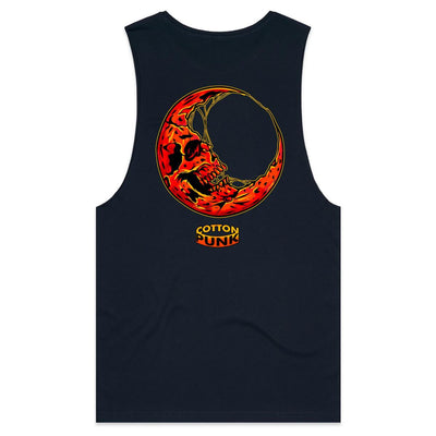 BLOOD MOON - Mens Sleeveless T-Shirt - BACK PRINT