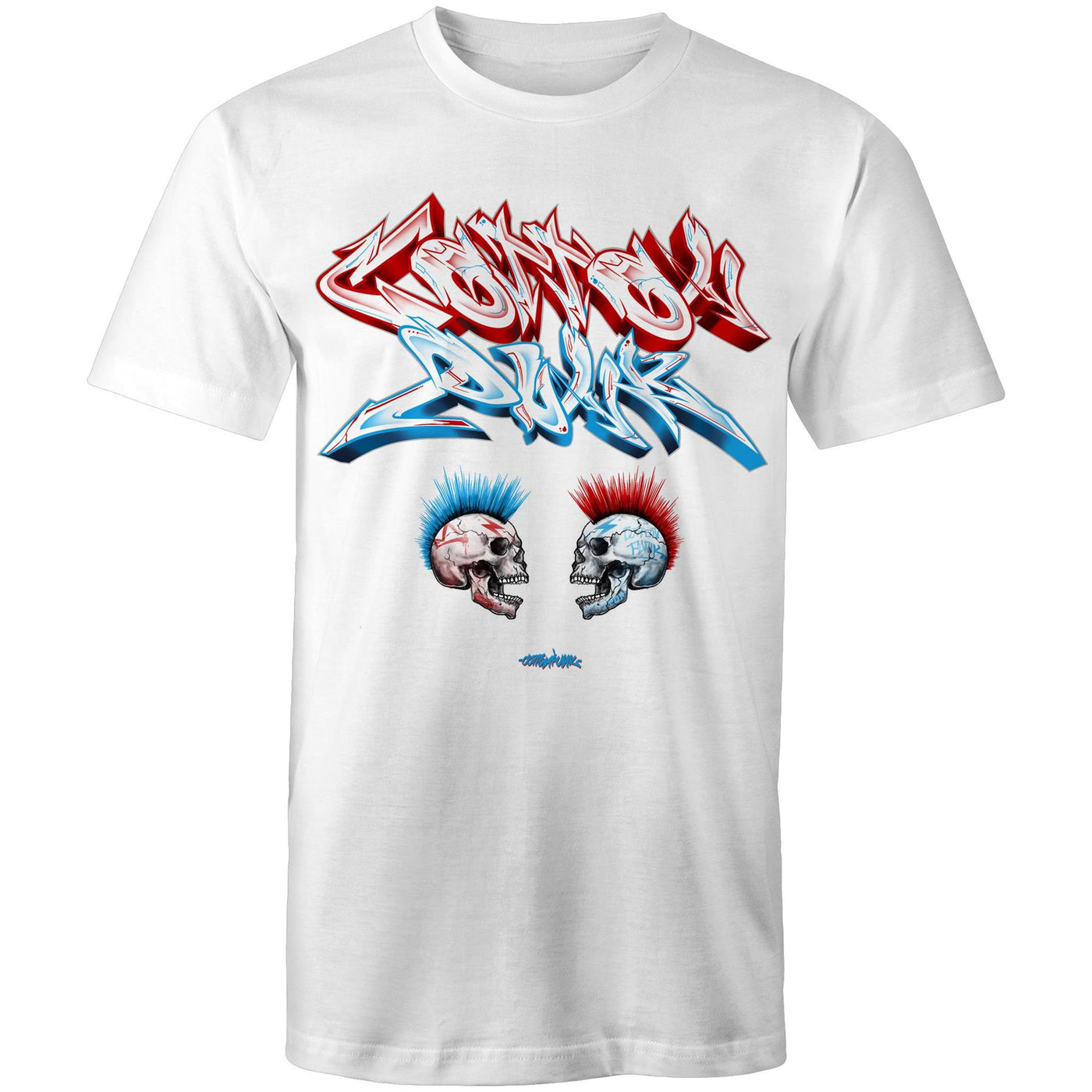 FACE 2 FACE - Mens T-Shirt - FRONT PRINT