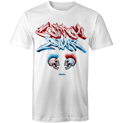 FACE 2 FACE - Mens T-Shirt - FRONT PRINT