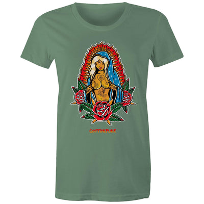 PRAY FOR BETTER TIMES (W) - Womens T-Shirt - FRONT PRINT