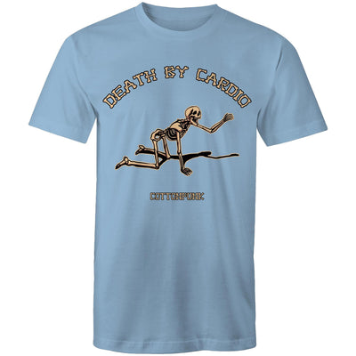 DEATH BY CARDIO - Mens T-Shirt - FRONT PRINT