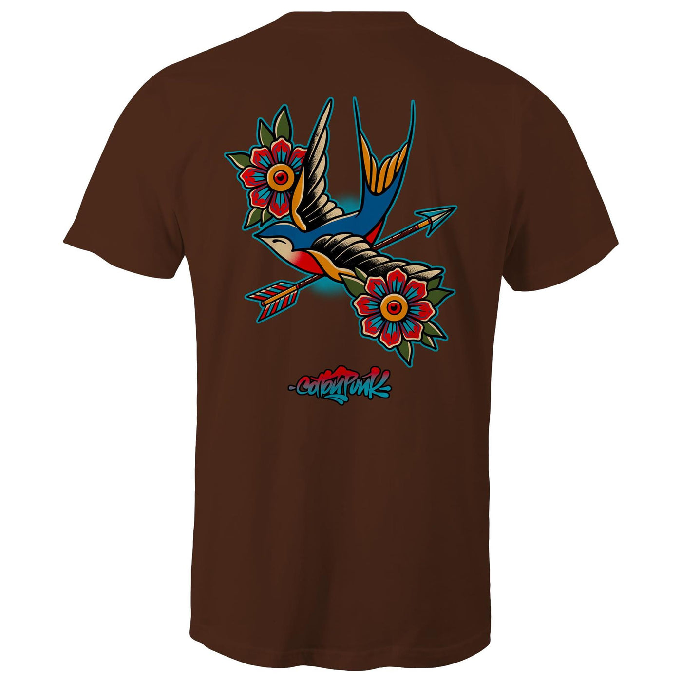 BIRD OF PREY - Mens T-Shirt - BACK PRINT