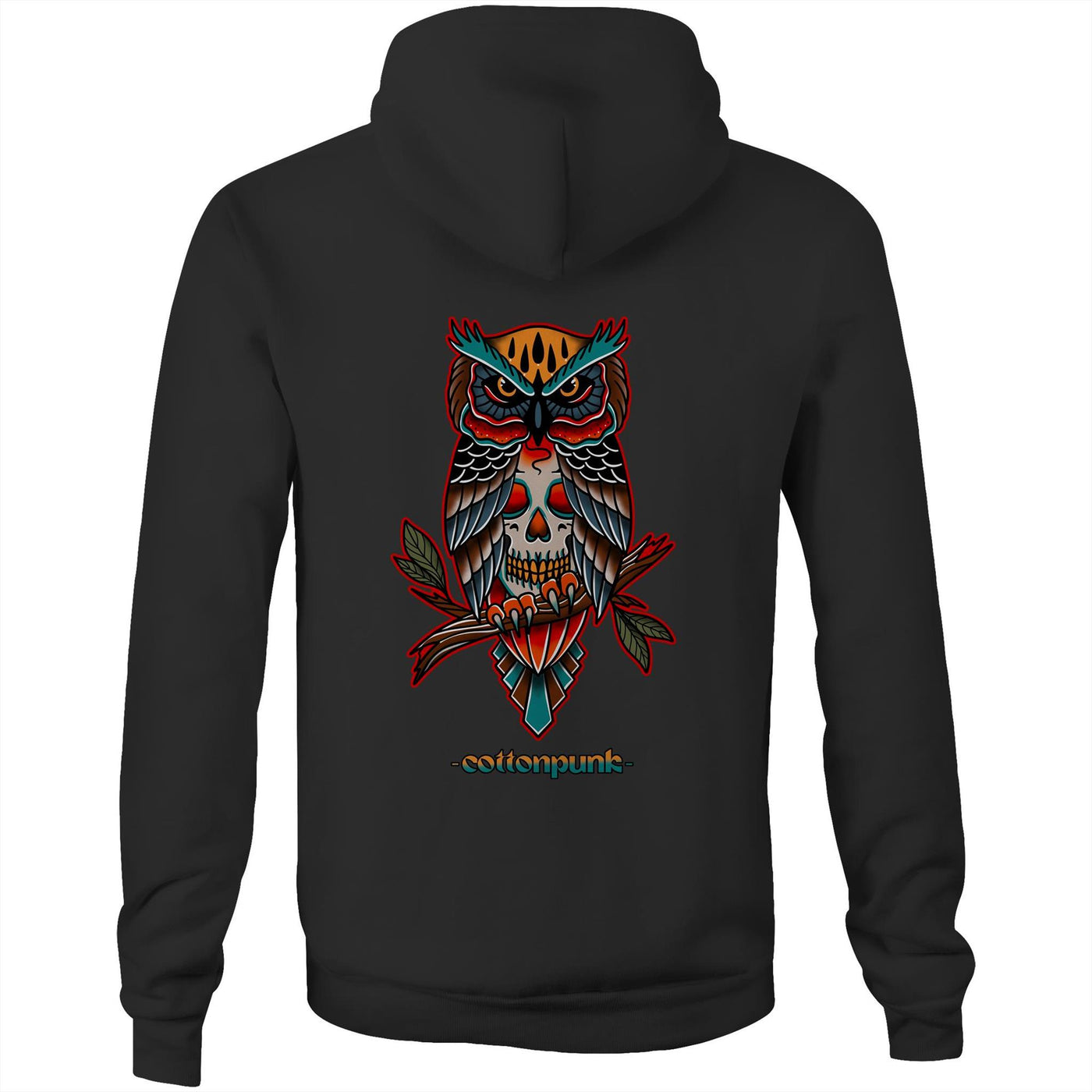 HIDEOUT - Mens Pocket Hoodie - BACK PRINT