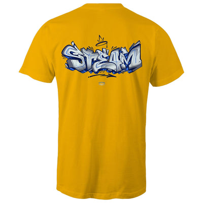 STEAM - Mens T-Shirt - BACK PRINT