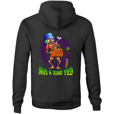 HAVE A NICE TRIP 2 - Mens Pocket Hoodie - BACK PRINT