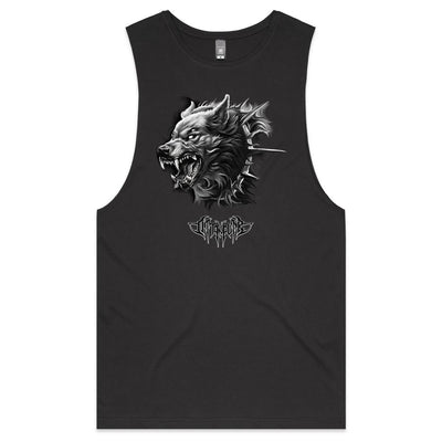 WEREWOLF - Mens Sleeveless T-Shirt - FRONT PRINT