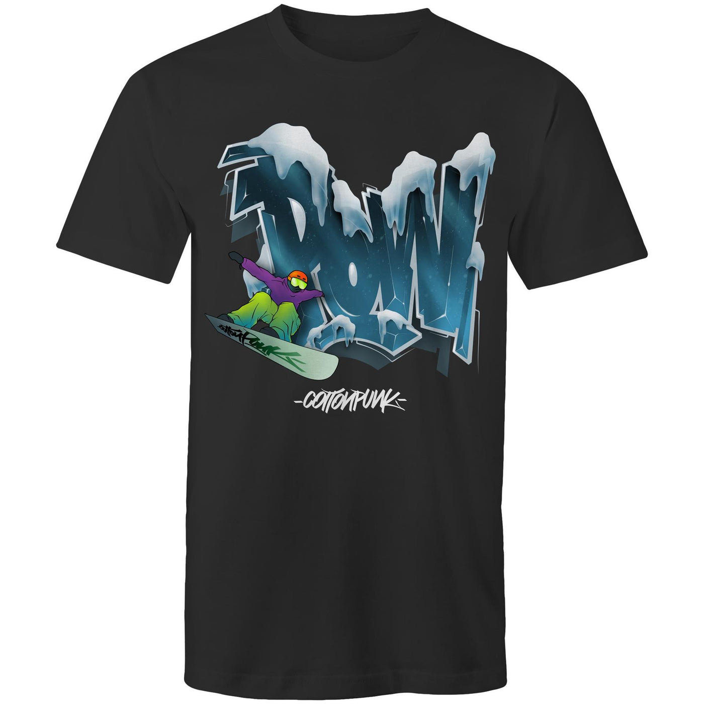 POW - Mens T-Shirt - FRONT PRINT